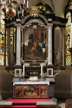 Barock-Altar in der St.-Nicolai-Kirche Mölln