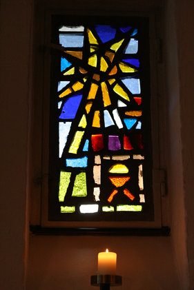 Fenster in der Christuskirche in Geesthacht-Düneberg