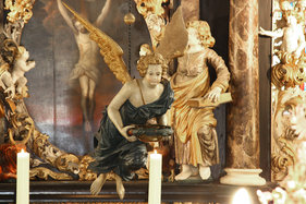 Taufengel in der Maria-Magdalenen-Kirche Berkenthin