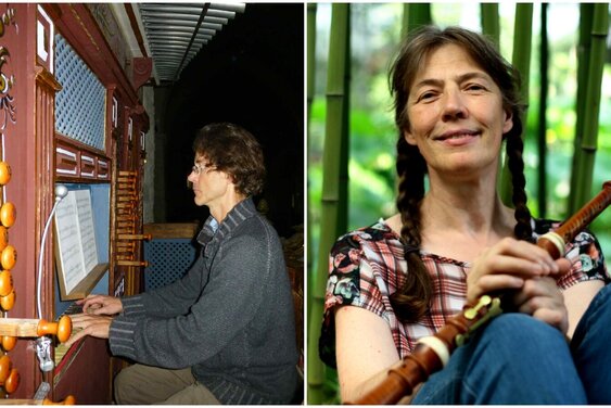 Nelson Lee an der Orgel und Karla Schröter mit der Oboe - Copyright: Künstler