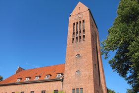 Außenansicht der Lutherkirche von der Seite