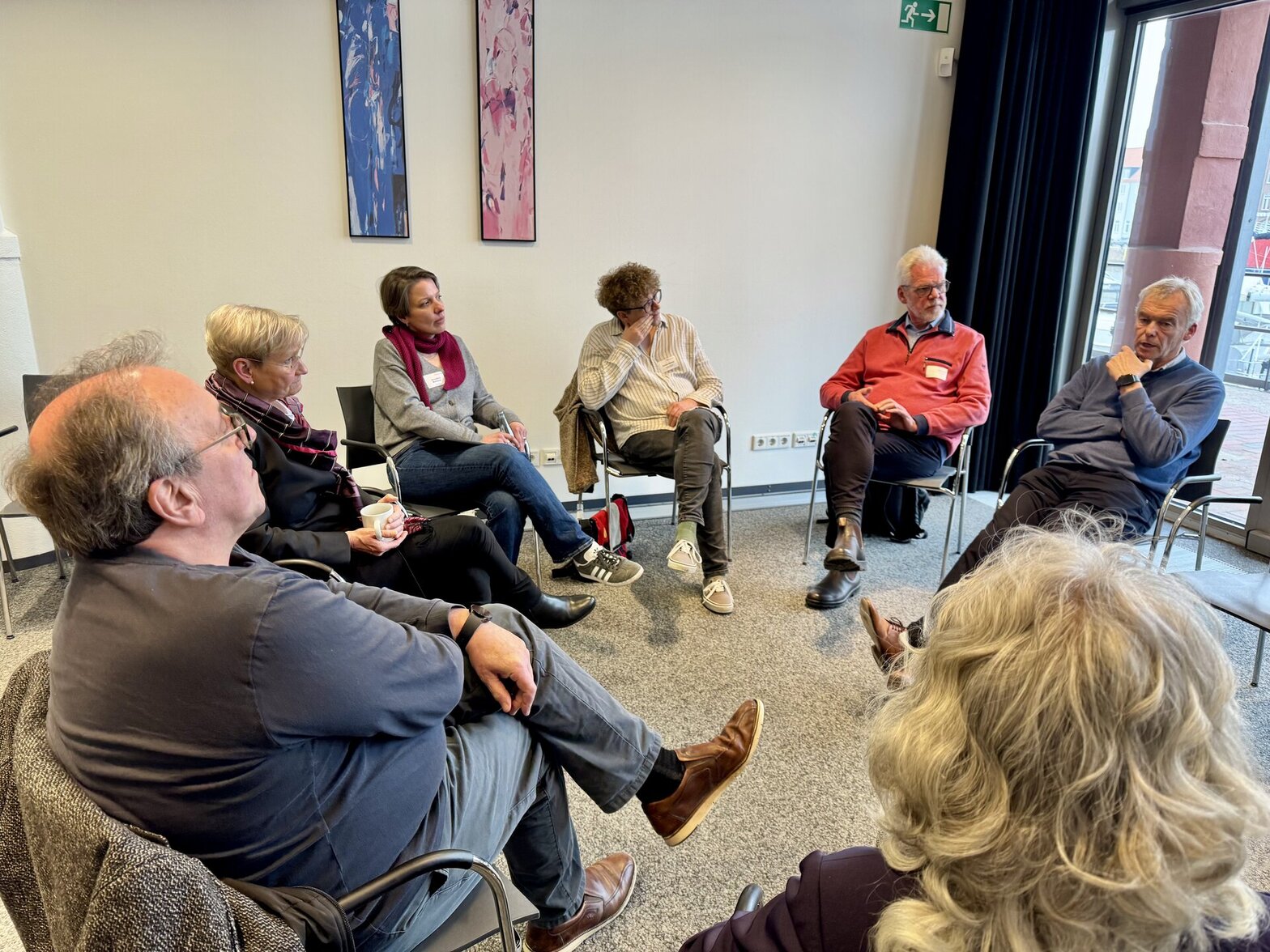 Menschen in einem Raum