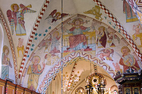 Gewölbe in der Maria-Magdalenen-Kirche Berkenthin