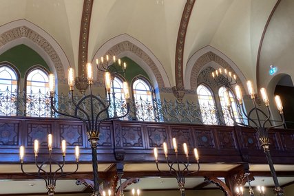 Blick in eine Synagoge - Copyright: Bastian Modrow