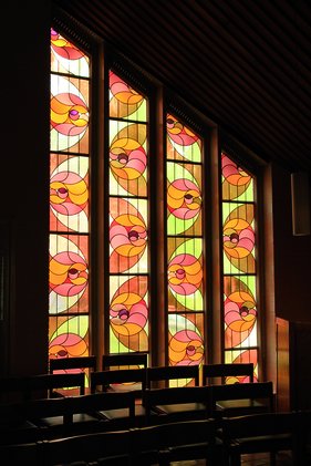 Kirchenfenster in St. Augustinus