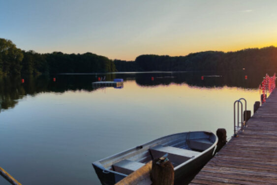 Blick auf den Kleinen See in Lübeck Eichholz - Copyright: Frank Luenow