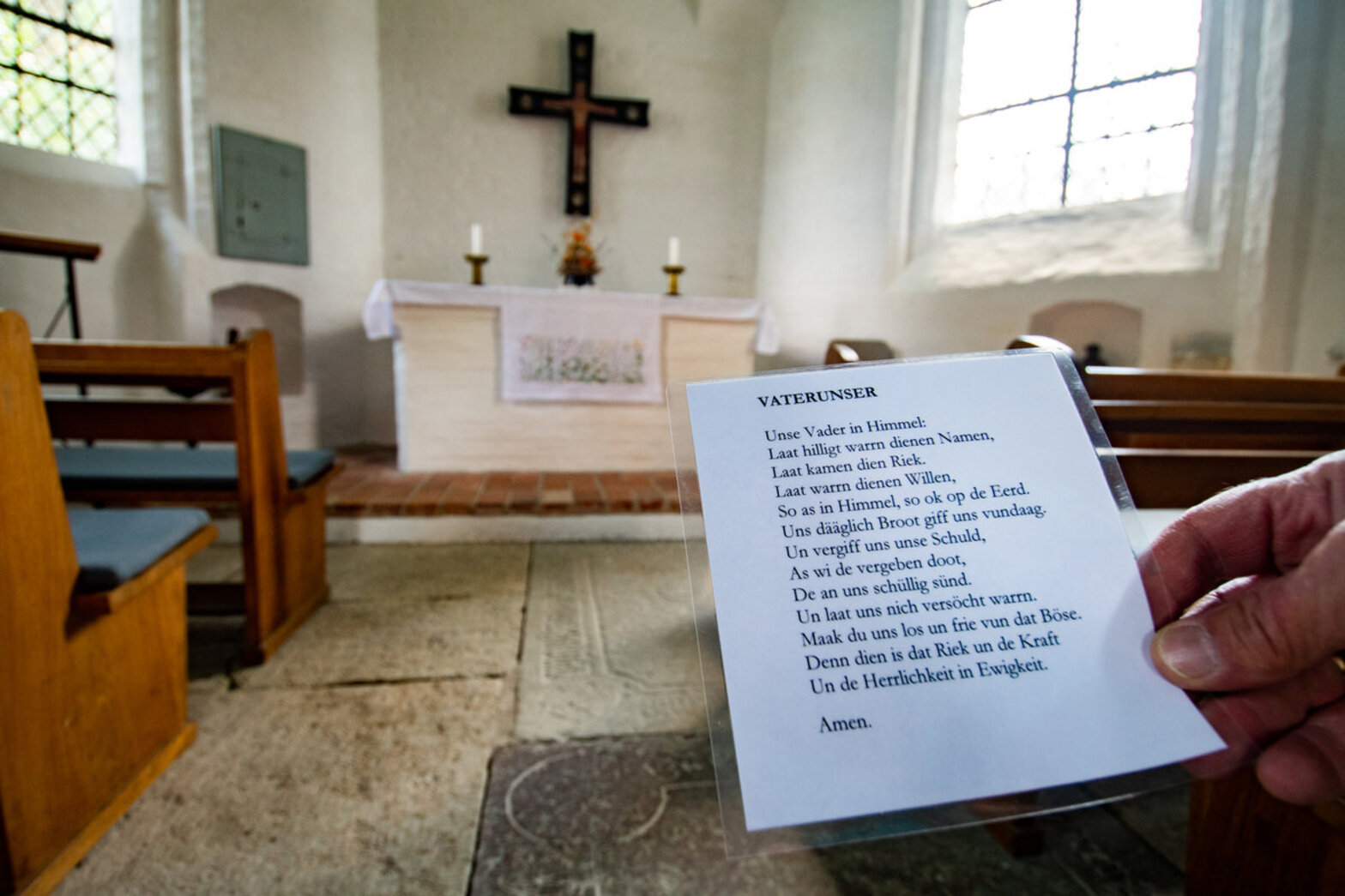 Blick in eine Kapelle