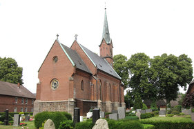 Außenansicht der Katharinenkapelle in Witzeeze von Osten