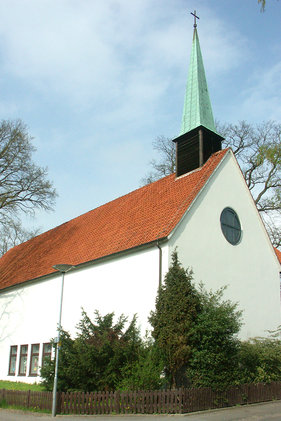 Blick auf die Kirche von Nord-Westen