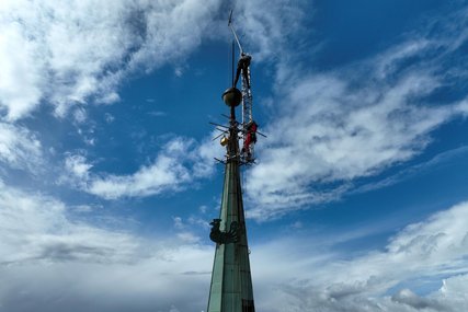 Turmarbeiten an St. Jakobi - Copyright: Oliver Beck 