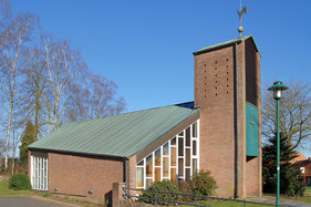 Außenansicht der Katharinenkapelle Müssen