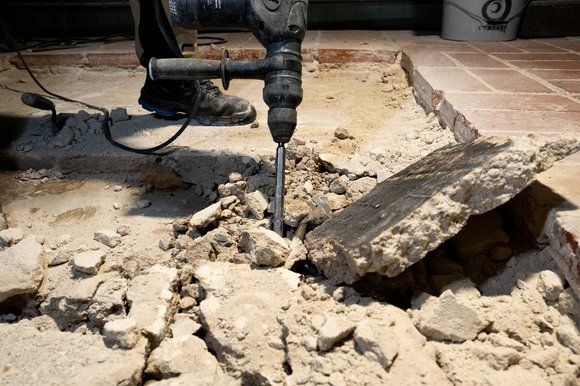 Copyright: Oliver Beck Blick auf eine Baustelle