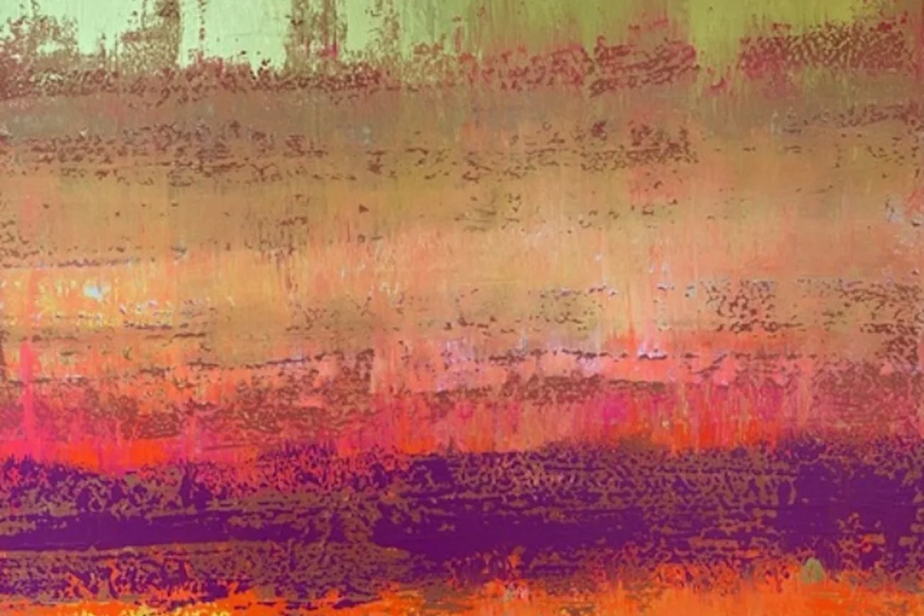 Malerei von Noah Wunsch in hellen Farben