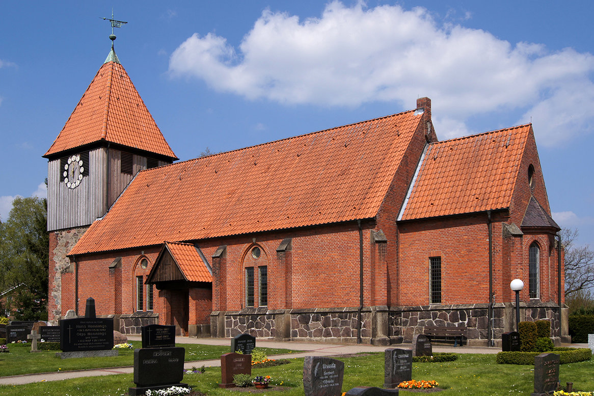 Die Pötrauer Kirche.