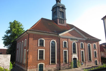 Blick auf die Vorderseite von St. Petri Ratzeburg