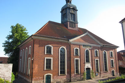 Blick auf die Vorderseite von St. Petri Ratzeburg