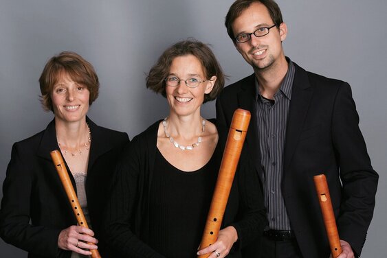 Die drei Musizierenden des Trios Zafferano - Copyright: Anja Döhring