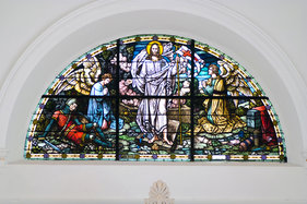 Fenster in St. Dionys und St. Jakobus Lütau
