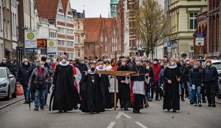 Kreuzweg in Lübeck 2022