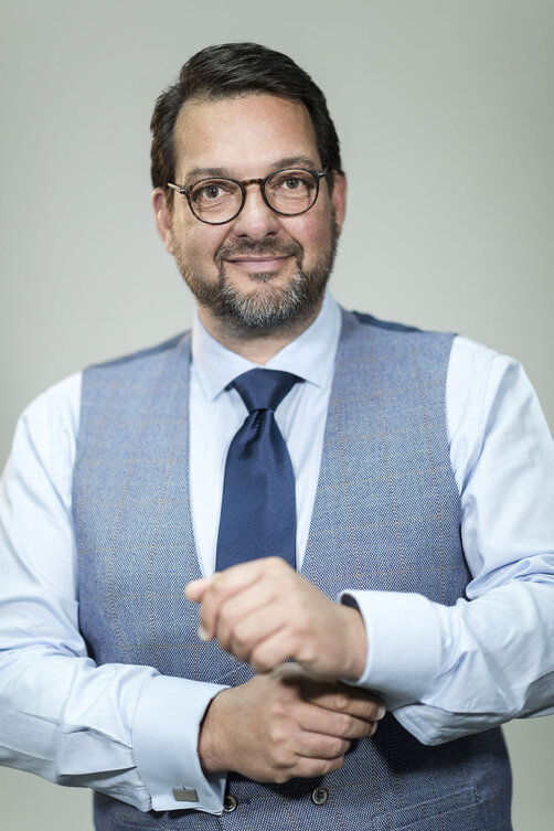 Portrait Bernd K. Jacob, Friedhofsbeauftragter