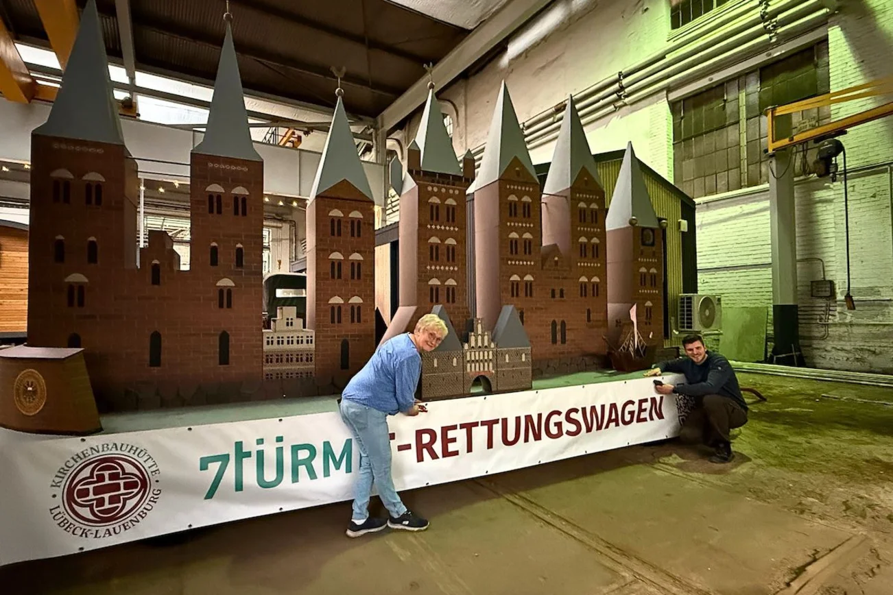 Bild von einem Festwagen