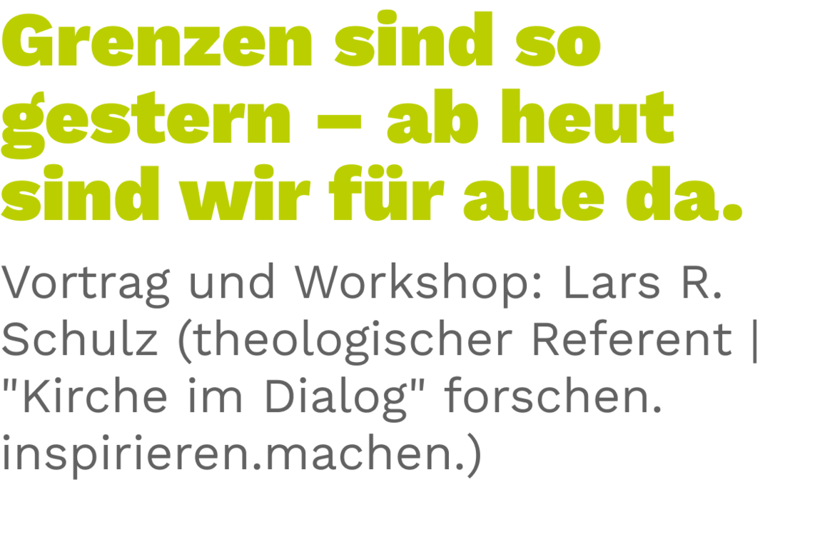 Beschreibung eines Workshops 