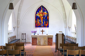 Der Altar von St. Lorenz Schmilau 