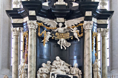 Blick auf den barocken Altar in St. Jakobi - Copyright: Peter Müller