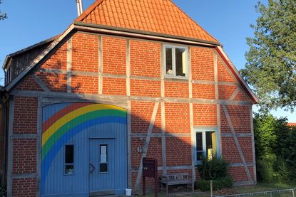 Das Regengogenhaus der Kirchengemeinde Krummesse - Copyright: Katja Launer Kindertagesstätte St. Johannis - Copyright: Katja Launer