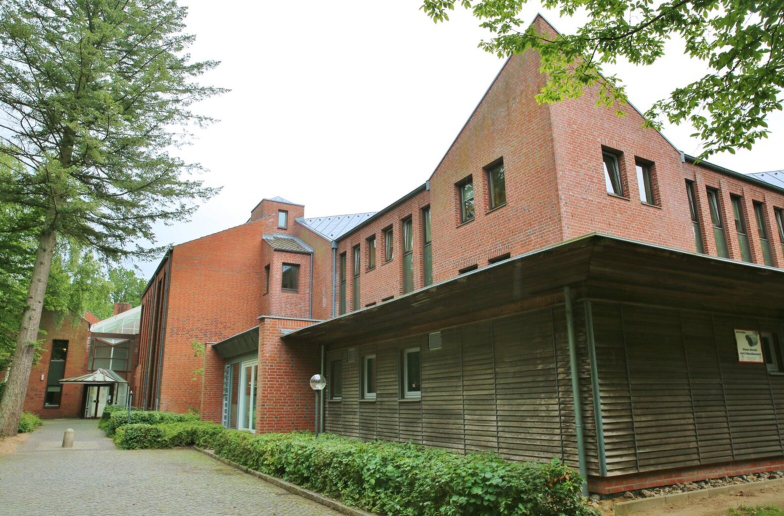 Blick auf ein Gebäude