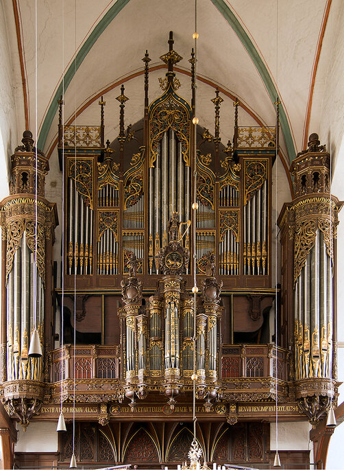 Die große Orgel in St. Jakobi