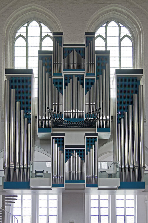 Orgel im Nordschiff Dom zu Lübeck