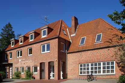 Der Eingangsbereich der Ansveruskirche Ratzeburg - Copyright: Manfred Maronde