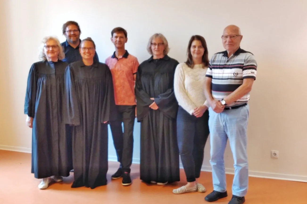 Eine Gruppe von Menschen