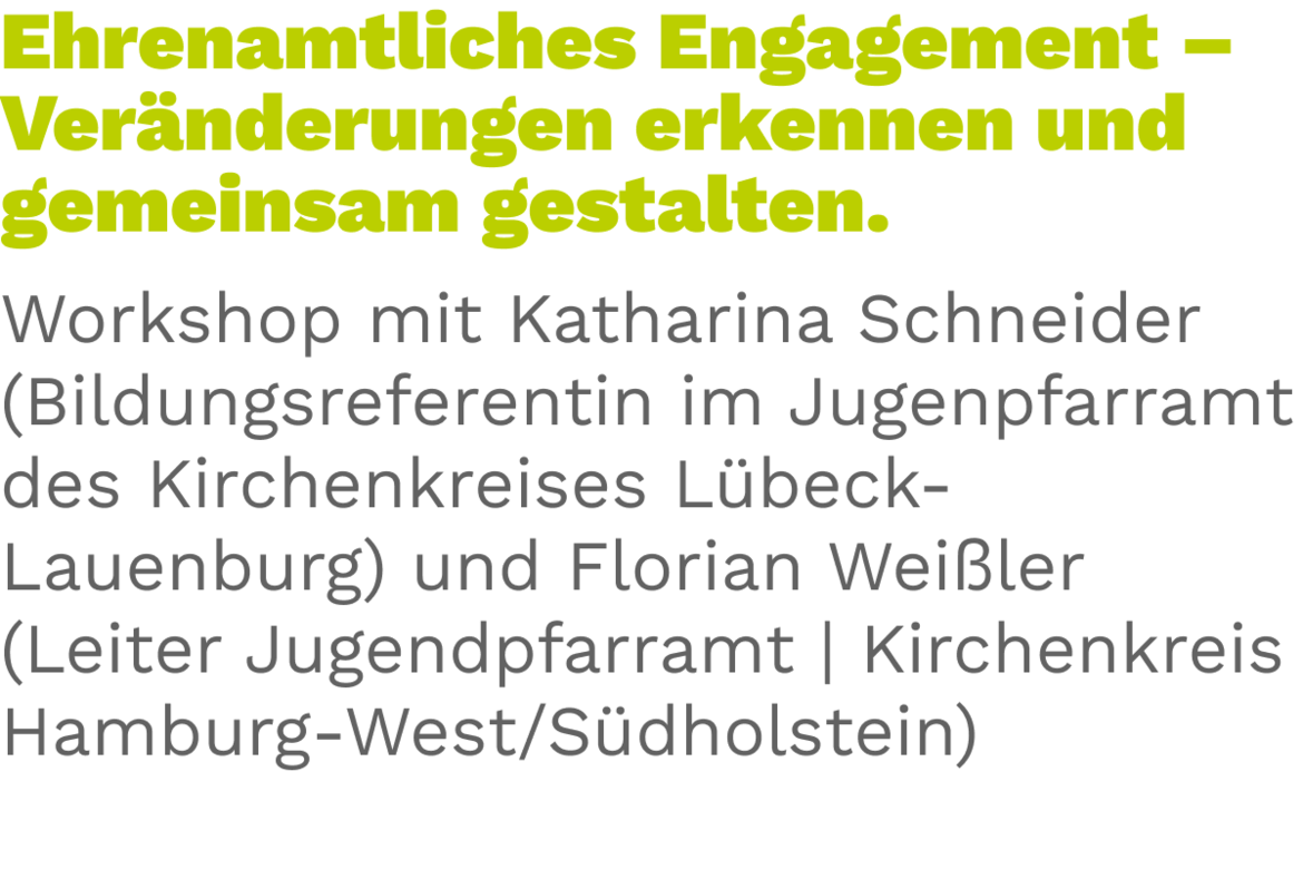 Bescheibung eines Workshops