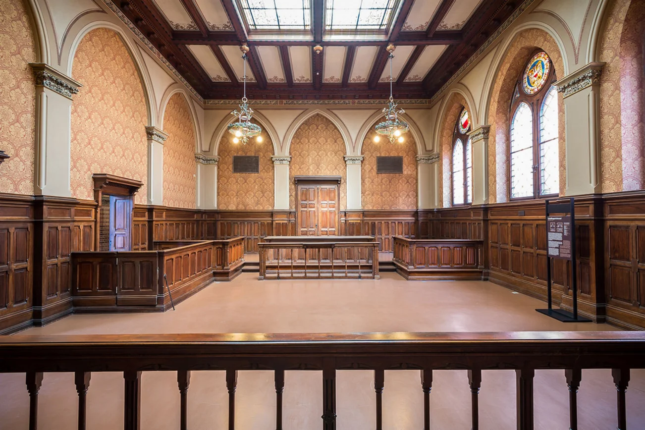 Historischer Gerichtssaal
