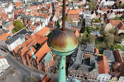 blick auf einen schaden  - Copyright: Kirchengemeine St. Jakobi 