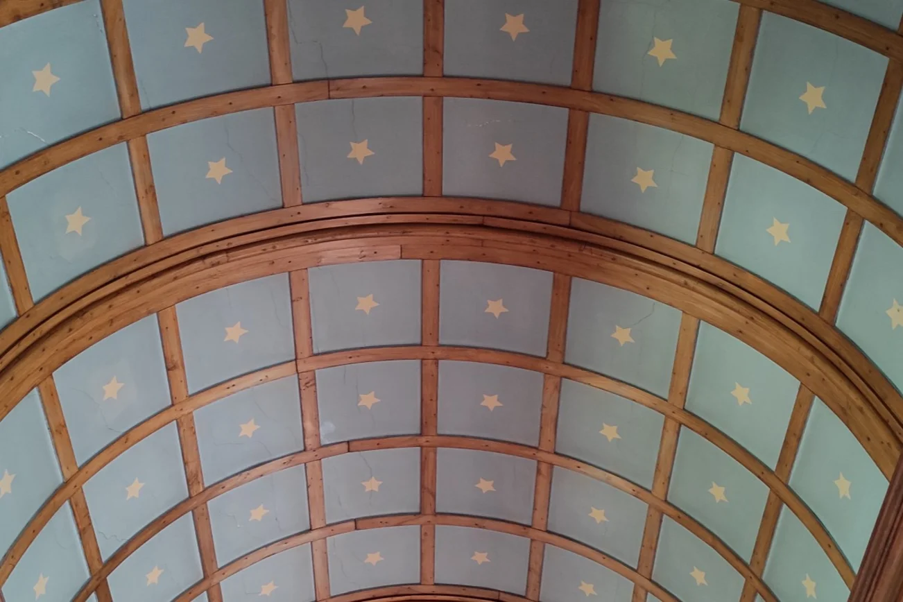 Gewölbe der Brunstorfer Kirche