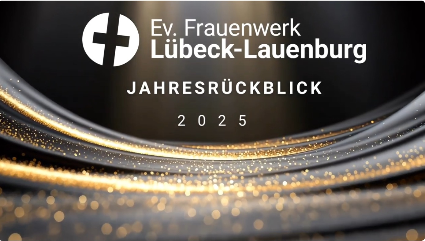 Schriftzug Jahresrückblick 2025 auf dunklem Hintergrund