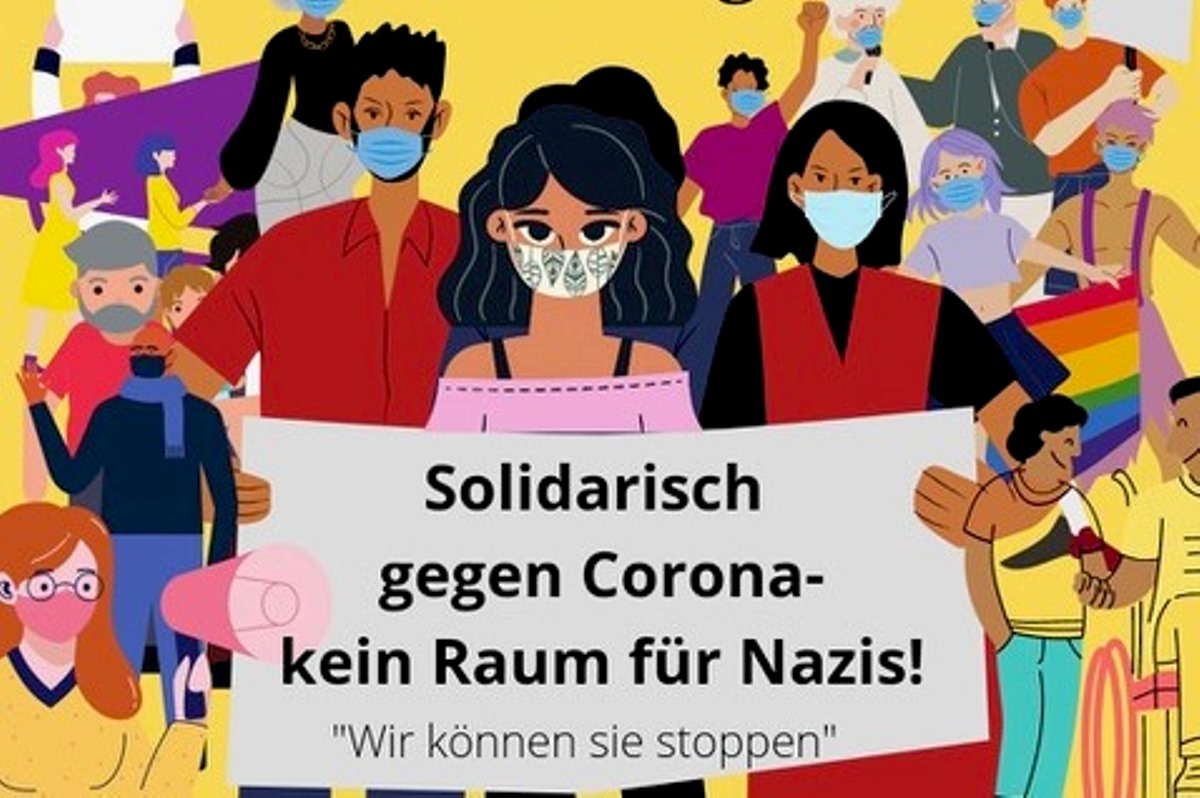 Das Bündnis "Wir können sie stoppen" hat die Lübecker. aufgerufen, sich solidarisch gegen die Pandemie und für Demokratie und Wissenschaft einzusetzen.