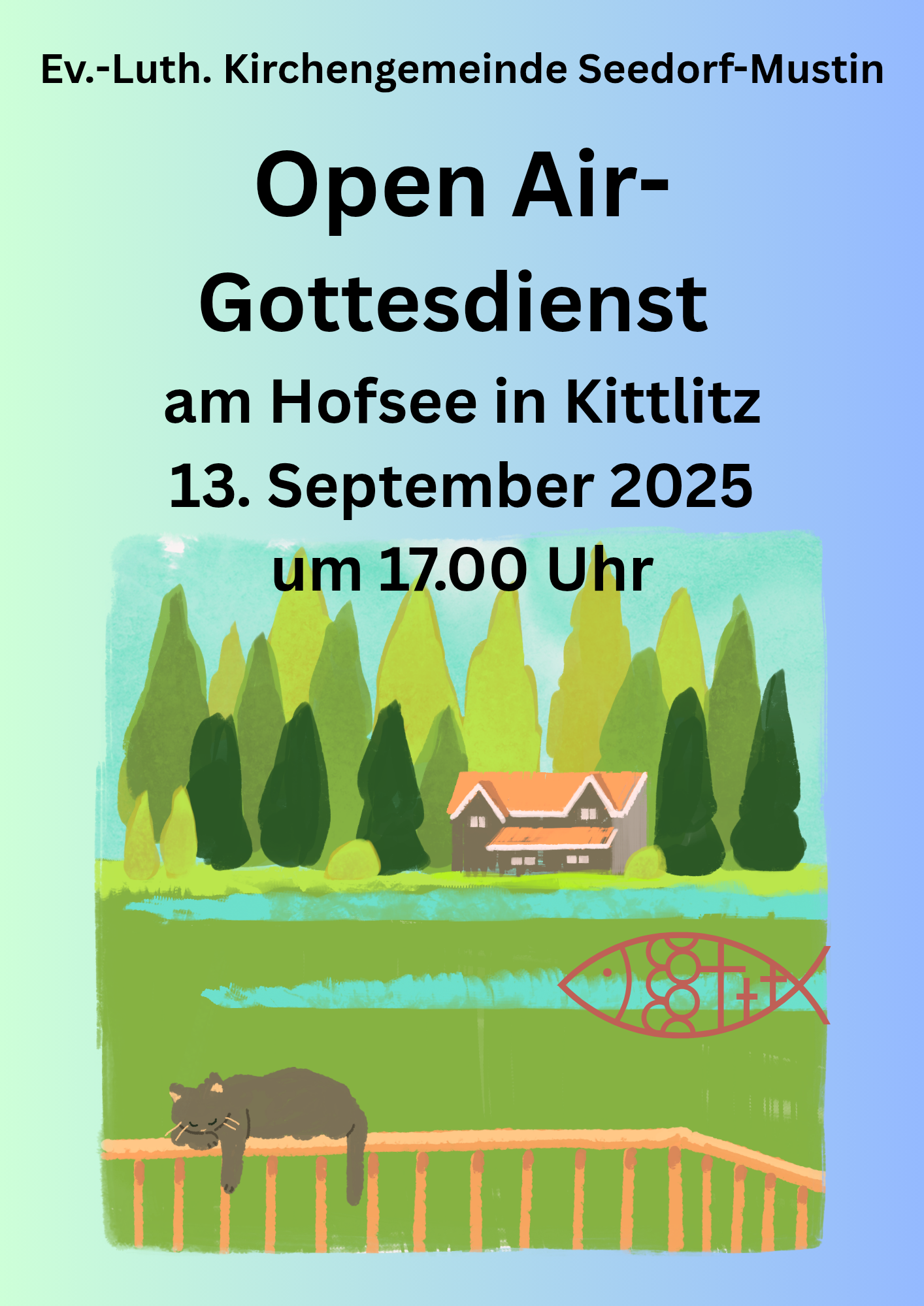 Open-Air-Gottesdienst in Kittlitz am 13.09.2025