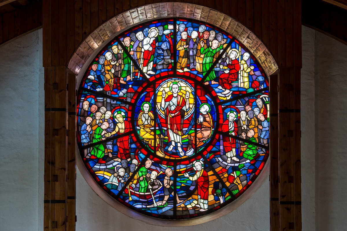 Kirchenfenster der St. Thomas-Kirche zu Lübeck