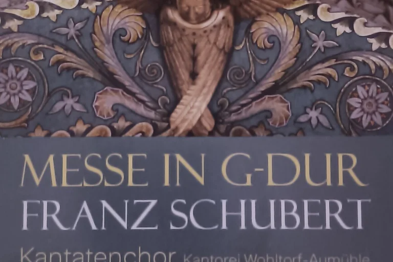 Wandbemalung mit angedeutetem Engel