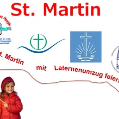 Plakat zum St. Martin - Laternenumzug