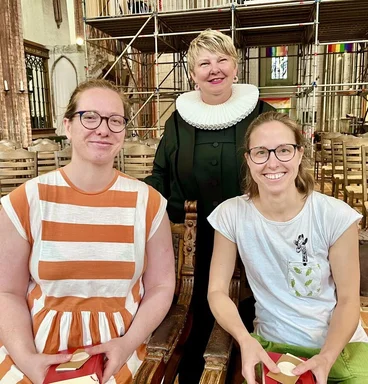 Drei Frauen in St. Marien 