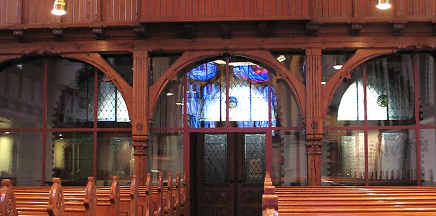 Die Orgel und Empore der St.-Matthäi-Kirche