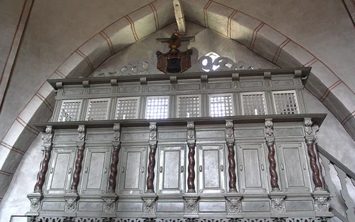 Die Empore in St. Johannis Sterley 