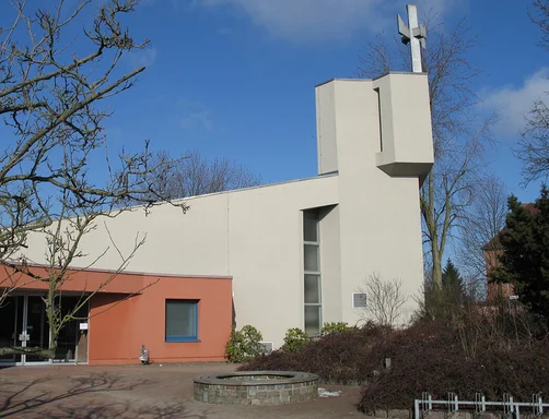 Außenansicht der Kreuzkirche