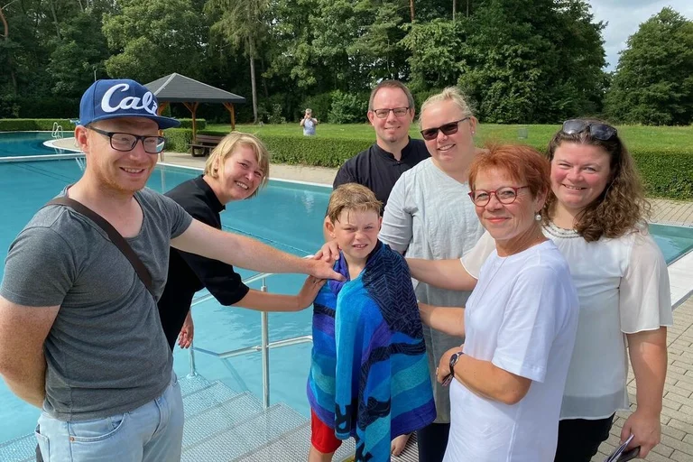 Pastorin-Familie-Schwimmbad-Freibad