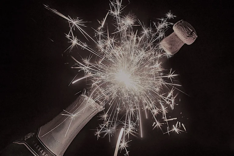 Sekt Wunderkerzen korken